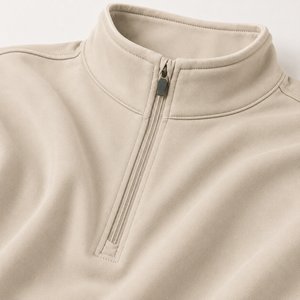 Ready To Ship Men's Quarter Zip <b>Golf</b> Pullover <b>Long</b> <b>Sleeve</b> Solid Color Performance <b>Top</b> Lightweight Sportswear In Stock - Product Image 5