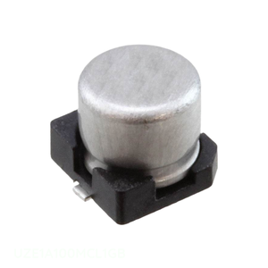 ตัวเก็บประจุ10 uF 20% 10V SMD ฝาปิดผิว UZE1A100MCL1GB ตัวเก็บประจุ10 UF - Product Image 1