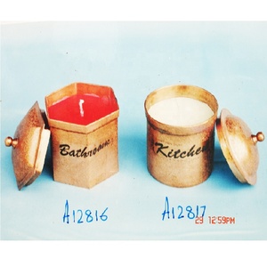 เทียนหอมในโถแก้วตกแต่ง - Product Image 1
