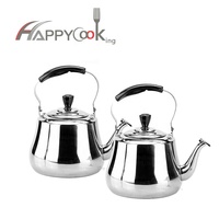 Prix d'usine Meilleure vente Bouilloire à thé turque Samovar Inox Samovar iranien Bouilloire en acier inoxydable