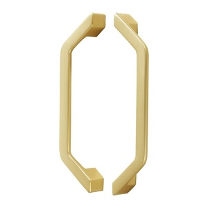 Modern Minimalist Cabinet Door Handles Zinc Alloy Geometric <b>Wardrobe</b> Hardware - Product Image 4