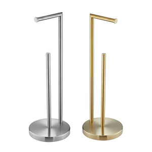 <span class=keywords><strong>Distributeur</strong></span> de <span class=keywords><strong>papier</strong></span> hygiénique sur pied en acier inoxydable porte-serviettes en <span class=keywords><strong>papier</strong></span> hygiénique organisateur avec ventouses - Product Image 4