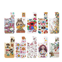 2025 mode Labubu mignon dessin animé Anti-goutte IMD Laser TPU PC étuis pour téléphone portable pour iPhone 12 16 Pro Max pour Samsung S24 S25Ultra