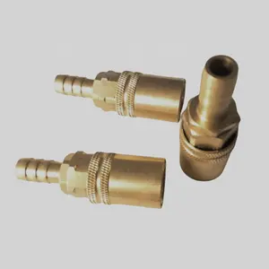 BSVK113 Conector de água de conexão rápida com bico de 13,6 mm, tubo de encaixe dentro da rosca, conector de mangueira de desligamento por pressão e trava