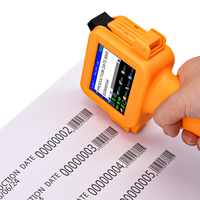 Imprimantes à jet d'encre portables OEM multilingues 12,7 mm pour données d'expiration, machine d'impression d'étiquettes mini portable en plastique pour toutes surfaces