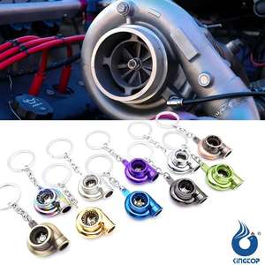 Porte-clés Turbo en métal, pièces automobiles, artisanat, faible MOQ pour les entreprises, événements <span class=keywords><strong>de</strong></span> clubs automobiles, salons automobiles, cadeaux promotionnels, campagnes marketing - Product Image 1