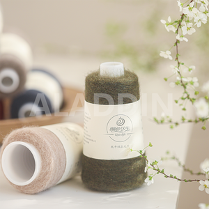 Agents de <span class=keywords><strong>recrutement</strong></span> Usine En Gros Multicolore De Luxe À La Main Crochet Fil À Tricoter Yak Tibétain Pour Pull - Product Image 6