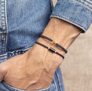 Boho <span class=keywords><strong>Surfer</strong></span> Vòng Đeo Tay Colombia Có Thể Điều Chỉnh Mens Tiger Eye Đính Cườm Vòng Đeo Tay Tùy Chỉnh Macrame Vòng Đeo Tay Người Đàn Ông - Product Image 4