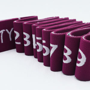 Tali resistensi latihan rehabilitasi kustom <span class=keywords><strong>Loop</strong></span> spandeks nilon 4cm dapat disesuaikan untuk pita peregangan latihan Yoga Gym - Product Image 2
