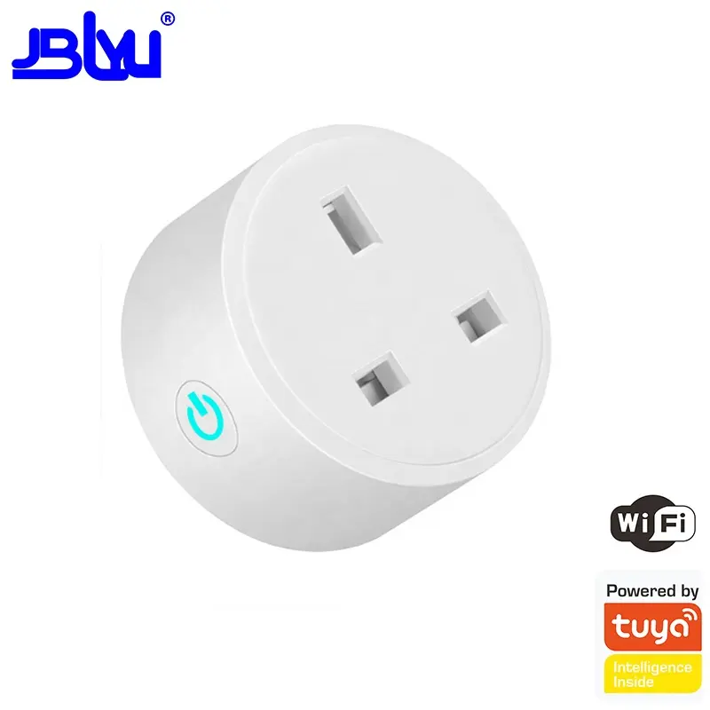 Uk 10a 16a Plug Wifi Timing Socket Smart Home Power Outlet Power Monitor Tuya Smart Life App Work With Aleax Google Home