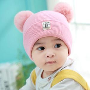 Chapeaux pour enfants en <span class=keywords><strong>laine</strong></span> chaude pour bébé Chapeaux pour bébé 0-1 ans - Product Image 5
