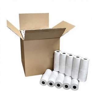 HUIYINDA Rollos de Papel Térmico Blanco de una Sola Capa de 57 mm, 2 1/4" X 50', Resistentes a la Decoloración, para Restaurantes, Supermercados y Centros Comerciales - Product Image 4