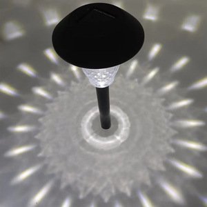 Lampe solaire de jardin Hejia, modèle Big Hat, éclairage décoratif extérieur, lampe d'ambiance pour patio - Product Image 1