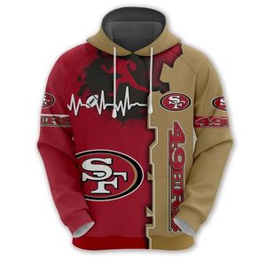 2024 mode amérique Offre Spéciale Football équipe sport sweats à capuche impression 3d personnaliser Polyester <span class=keywords><strong>homme</strong></span> sport sweats équipe sweats à capuche - Product Image 4