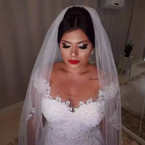 White Ball Gown Wedding Dress Princess Waist Sweetheart Neckline Lace Vintage Style Long Sleeve Plus Size Bridal Gown - Product Image 2