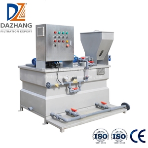 Dissolvant de floculant automatique sans poussière <span class=keywords><strong>DZ</strong></span> pour les stations d'épuration municipales |   Équipement de mélange et d'alimentation chimique sans surveillance - Product Image 2