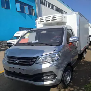 Cheap Price 4x2 ChangAn 4 Wheels Mini Food Refrigerator Container Cooling Van Refrigerated Truck Freezer Truck Cold Chain Truck