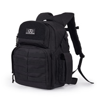 Mochila Táctica OEM ODM, Mochila de Tiro con Sistema MOLLE y Panel Trasero Transpirable, Bolsa Táctica Multibolsillos