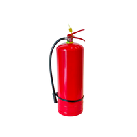 Extincteur à poudre sèche ABC robuste de 8 kg avec valve en cuivre et grand manomètre rouge pour la protection incendie industrielle
