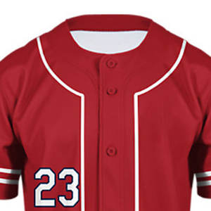 Maillot de baseball/softball de qualité supérieure, personnalisable, à prix de gros, manches courtes, pour hommes, en promotion. - Product Image 5