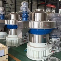 Granulateur vertical à matrice annulaire CE pour granulés de biomasse, sciure de bois, déchets de branches, palettes en bois et granulés de combustible