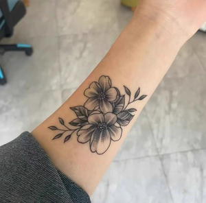 Tatouages semi-permanents réalistes en forme de fleurs pour femmes et hommes, visage, <span class=keywords><strong>bras</strong></span>, corps, écologiques, imperméables, papier sexy, tenue de 2 semaines, ne se décolore pas - Product Image 6