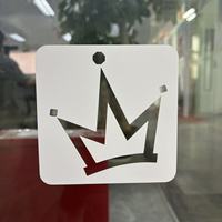Autocollants en vinyle découpés sur mesure avec logo, autocollants en PVC imperméables pour vitres de voiture