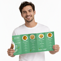 Service d'impression de prospectus sur papier brillant personnalisé, impression de brochures publicitaires, prospectus promotionnels en couleur CMYK