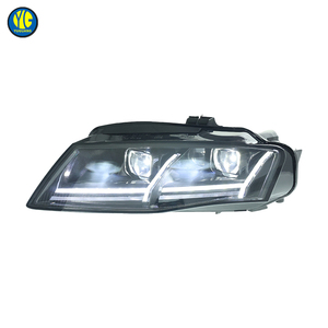 YU GUANG Faróis de LED para Audi A4 B8 2009 2012 6000K Frente Luz Cabeça Lâmpadas Atualização LED Cabeça Luz Projetores Faróis - Product Image 2