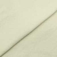 Tissu Interlock 100% Coton 60S Haute Torsion Lavé à l'Ammoniaque Liquide et aux Enzymes 190GSM 155cm - Maille Premium Toucher Soie