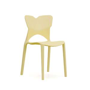Silla de Comedor Moderna de Plástico con Respaldo de Mariposa, Apilable, Portátil, de PP, para Uso en el Hogar, Bar y Hotel, Venta al por Mayor - Product Image 3
