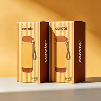 Caja de Cartón para Envíos, Impermeable, con Impresión Offset Premium Personalizada, para Botellas Aislantes Carote, Producción en 72H