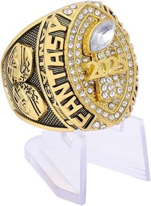 Guancrown Classic Anniversary Fantasy Football Championship Ring Premio Trofeo Ganador deportivo FFL Champion Aleación natural - Product Image 2