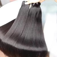 Paquets de Cheveux Humains SDD Vierges Vietnamiens Bruts Vendeurs en Gros 15A Grade Os Droit Cuticule Aligné Super Double Cheveux Dessinés