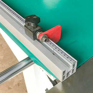 Scie circulaire inclinable avec table coulissante et plateau inclinable pour la coupe du bois - Product Image 5