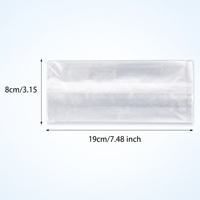 Sacs en plastique transparents pour sucettes glacées, pochettes pour bâtonnets de glace, emballages pour glaces, sacs en plastique pour emballer les glaces