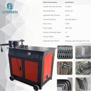 WG-26 Industrial CNC Pipe <b>Bending</b> <b>Machine</b> for Small Diameter Steel Tube Forming - Product Image 2