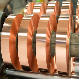 99.9% Pure <b>Copper</b> <b>Strip</b> Coil Tape Roll with Cutting & Welding Services Customizable Width - Product Image 3