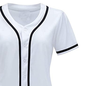 Uniforme de softball 100 % polyester, écologique, léger, personnalisable, pour femmes, de haute qualité et respirant - Product Image 3