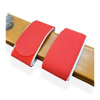 Sangle de ski nordique en nylon/EVA pour hommes, 50*450mm, avec logo personnalisé imprimé et fermeture auto-agrippante pour fixation de ski alpin - Vente en gros