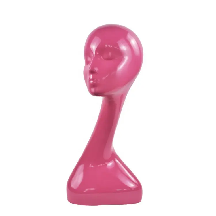 Wholesale Modern Factory Price Display Mannequin Pink Mannequin Heads For Sale