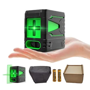 Tiles Construction Tools Mini Leveling Instrument Machine Outdoor <strong>Green</strong> Beam Cross Line Spirit Nivel <strong>Laser</strong> for Sale - Product Image 1
