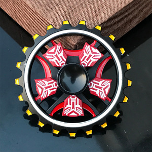 Doble capa nuevo Metal <span class=keywords><strong>Fidget</strong></span> <span class=keywords><strong>Spinner</strong></span> colorido dedo <span class=keywords><strong>Fidget</strong></span> Spinners con diseño de timón aleación de zinc mano <span class=keywords><strong>Spinner</strong></span> juguete - Product Image 4