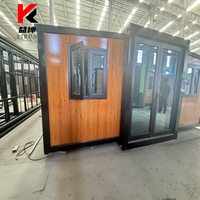 Maisons préfabriquées modernes Conteneur portable extensible et extensible pour la maison Chambre à coucher Maison mobile extérieure