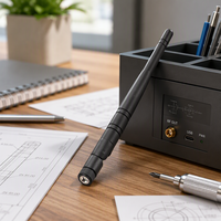 Antenne WiFi 2.4G en caoutchouc, VSWR stable ≤ 2.0, 2dBi, connecteur SMA mâle, antenne fouet interne pliable pour usage industriel