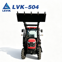 Tracteur agricole compact à quatre roues de haute qualité, tracteur 4x4 avec accessoires, moteur 2WD, état d'occasion, certifié CE EPA EURO 5