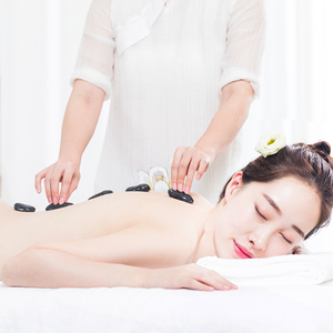 Juego de masaje de piedra caliente, terapia corporal, <span class=keywords><strong>spa</strong></span>, masaje de basalto, caliente, energía volcánica, profesional - Product Image 5