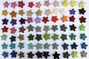 Mignonne décoration de Pâques ornement personnalisé peluche 6cm fait à la main 100% aiguille feutrage boule <span class=keywords><strong>laine</strong></span> feutre carottes pour cadeau de douche de bébé - Product Image 4