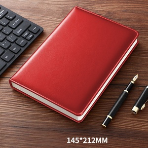 Hot Sale <strong>Custom</strong> PU Leather Cover Hardcover <strong>Notebook</strong> Meeting <strong>Notebook</strong> A5 Customized Thermal Binding <strong>Notebook</strong> - Product Image 3