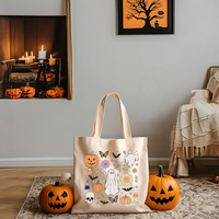 Sac en toile de coton de grande capacité fourre-tout réutilisable avec logo imprimé personnalisé publicitaire avec logo personnalisé pour le shopping